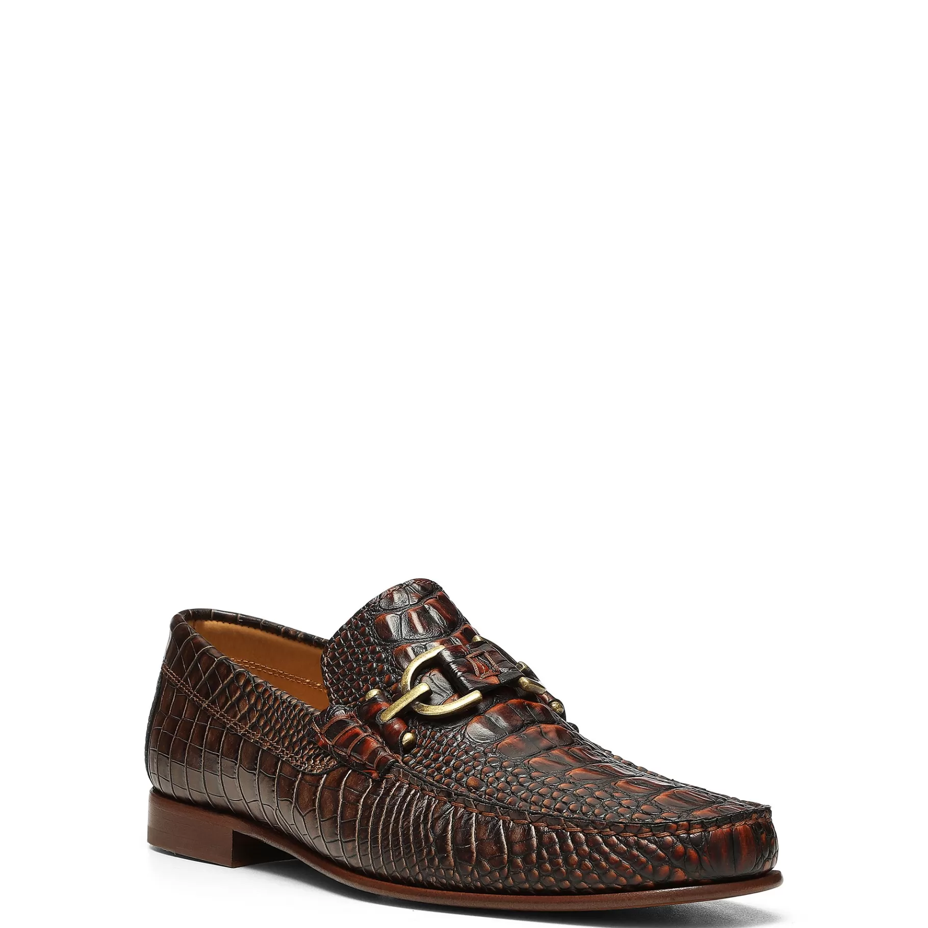 Hot Donald Pliner DACIO Cognac Croco