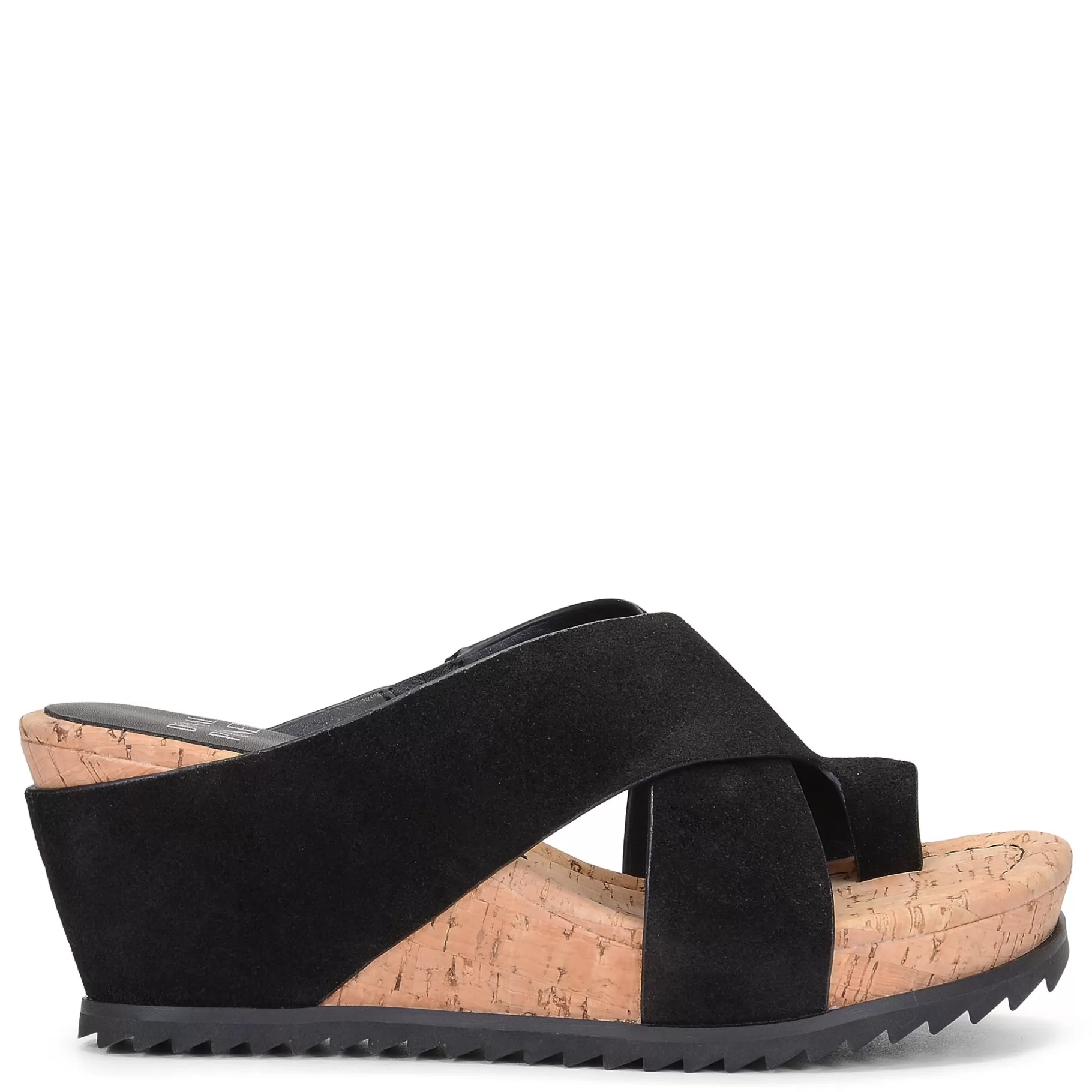 Clearance Donald Pliner SISU MED WEDGE Black Suede